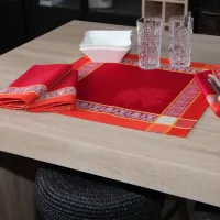 Set De Table Jacquard Lavandiere