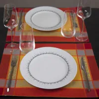 Set De Table Jacquard Lavandiere