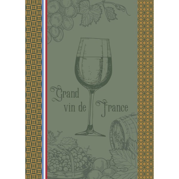 TORCHON GRAND VIN DE FRANCE 50X70