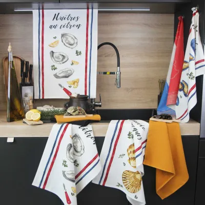 Torchons Coquillages