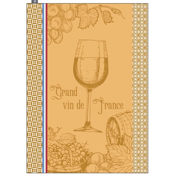 TORCHON GRAND VIN DE FRANCE 50X70