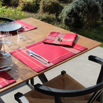 Set De Table Jacquard Olea