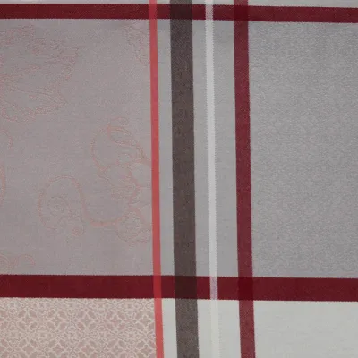 Nappe Jacquard Coloquinte