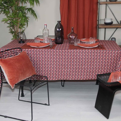 Nappe Plastifié Geo 70
