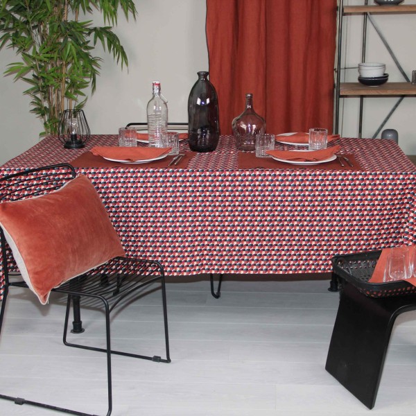 Nappe Plastifié Geo 70