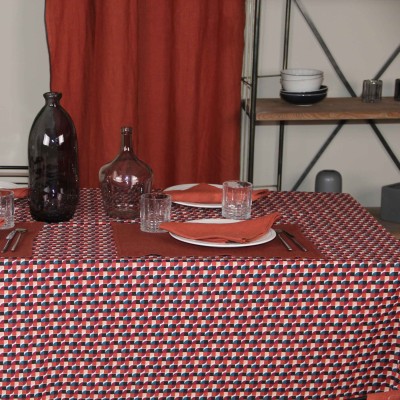 Nappe Plastifié Geo 70