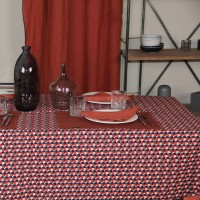 Nappe Plastifié Geo 70