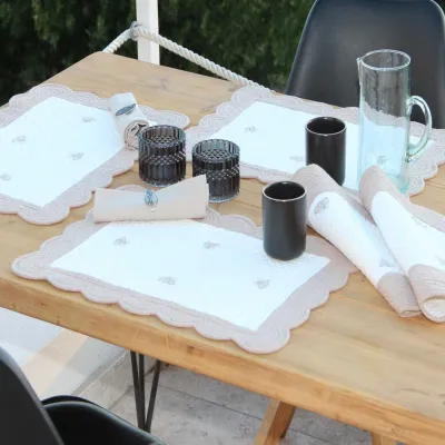 Set De Table Boutis Maya L Abeille