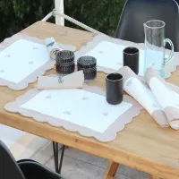 Set De Table Boutis Maya L Abeille