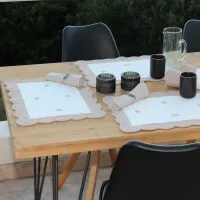 Set De Table Boutis Maya L Abeille