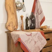 TORCHON GRAND VIN DE FRANCE 50X70