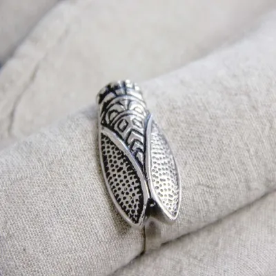 Rond De Serviette Rond Cigale