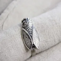 Rond De Serviette Rond Cigale