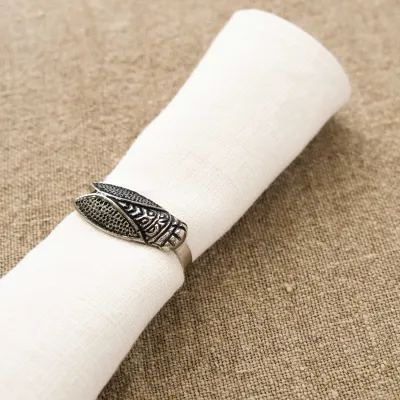 Rond De Serviette Rond Cigale