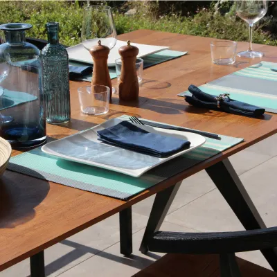 Set De Table Plastic Oleron Set Plastic