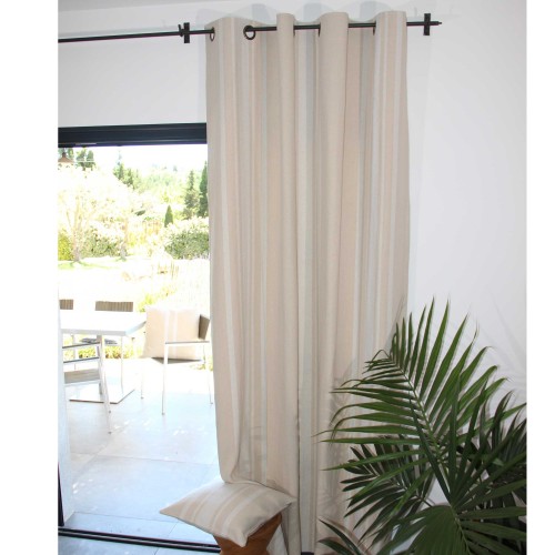 Rideau Oeillets Canevas 550 Rideau