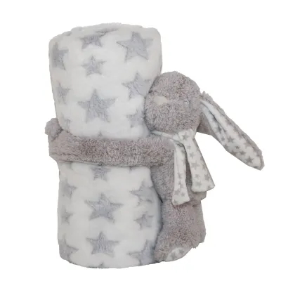 Peluche Avec Plaid Pelu Plaid