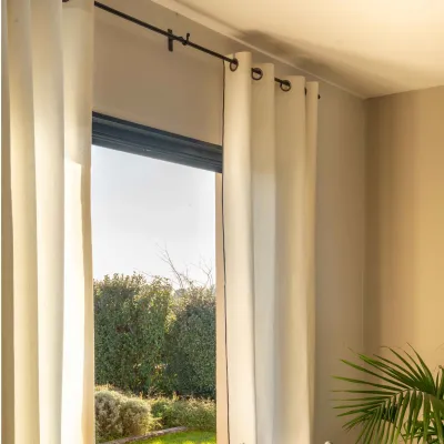 Rideau Oeillets Moderne