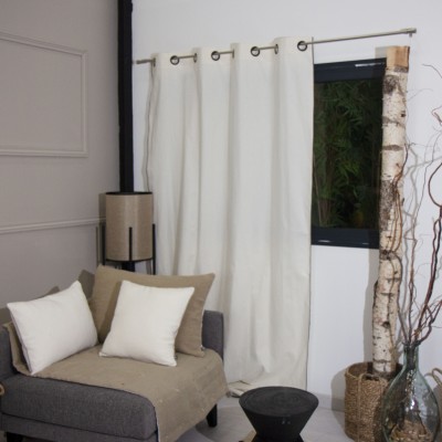 Rideau Oeillets Moderne