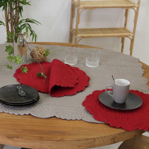 Set De Table Boutis Morphee Rond