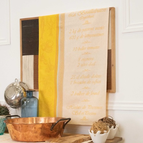 TORCHON BOUILLABAISSE 50X70