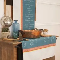 TORCHON BOUILLABAISSE 50X70