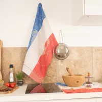 TORCHON VIVE LA FRANCE 50X70