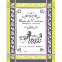TORCHON VIN COTE DE PROVENCE 50X70