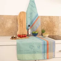 TORCHON SOUPE DE POISSONS 50X70