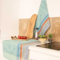 TORCHON SOUPE DE POISSONS 50X70