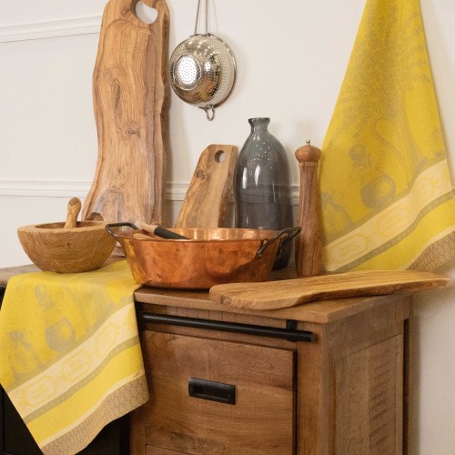 TORCHON LAVANDE 50X70