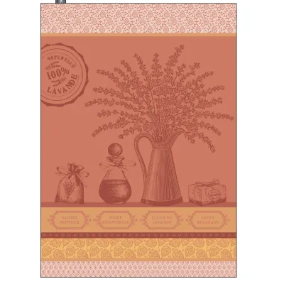 TORCHON LAVANDE 50X70