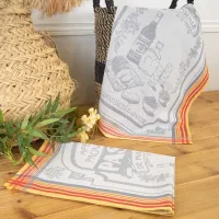 TORCHON PASTIS 50X70