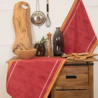 TORCHON HUILE D'OLIVE 50X70