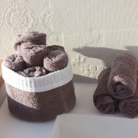 Panier Avec Serviettes Invite Fanny