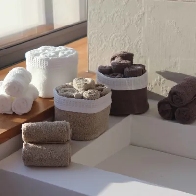 Panier Avec Serviettes Invite Fanny