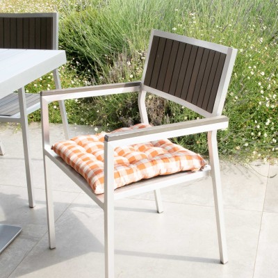 Galette De Chaise Carré Macadam Galette