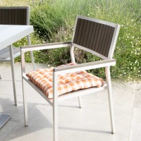 Galette De Chaise Carré Macadam Galette