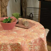 Nappe Plastifié Coraux