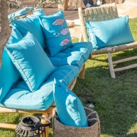 Coussin Extérieur Fish Club