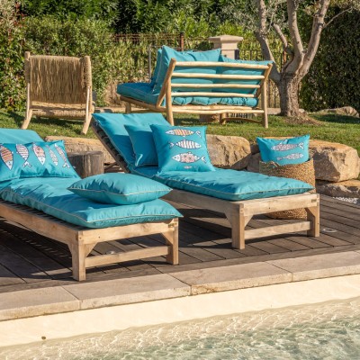 Coussin Extérieur Fish Club