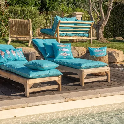 Coussin Extérieur Fish Club