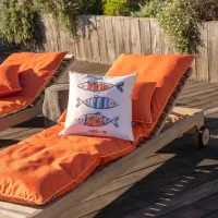 Coussin Extérieur Fish Club
