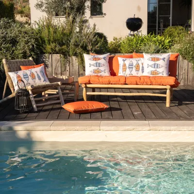 Coussin Extérieur Fish Club