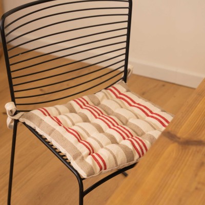 Galette De Chaise Carré Louise Galette