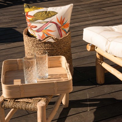 Coussin Extérieur Oiseau De Paradis