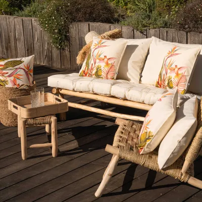 Coussin Extérieur Oiseau De Paradis