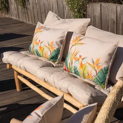 Coussin Extérieur Oiseau De Paradis