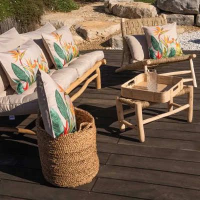 Coussin Extérieur Oiseau De Paradis