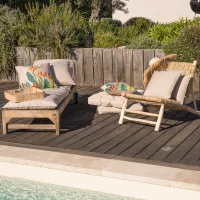 Coussin Extérieur Oiseau De Paradis